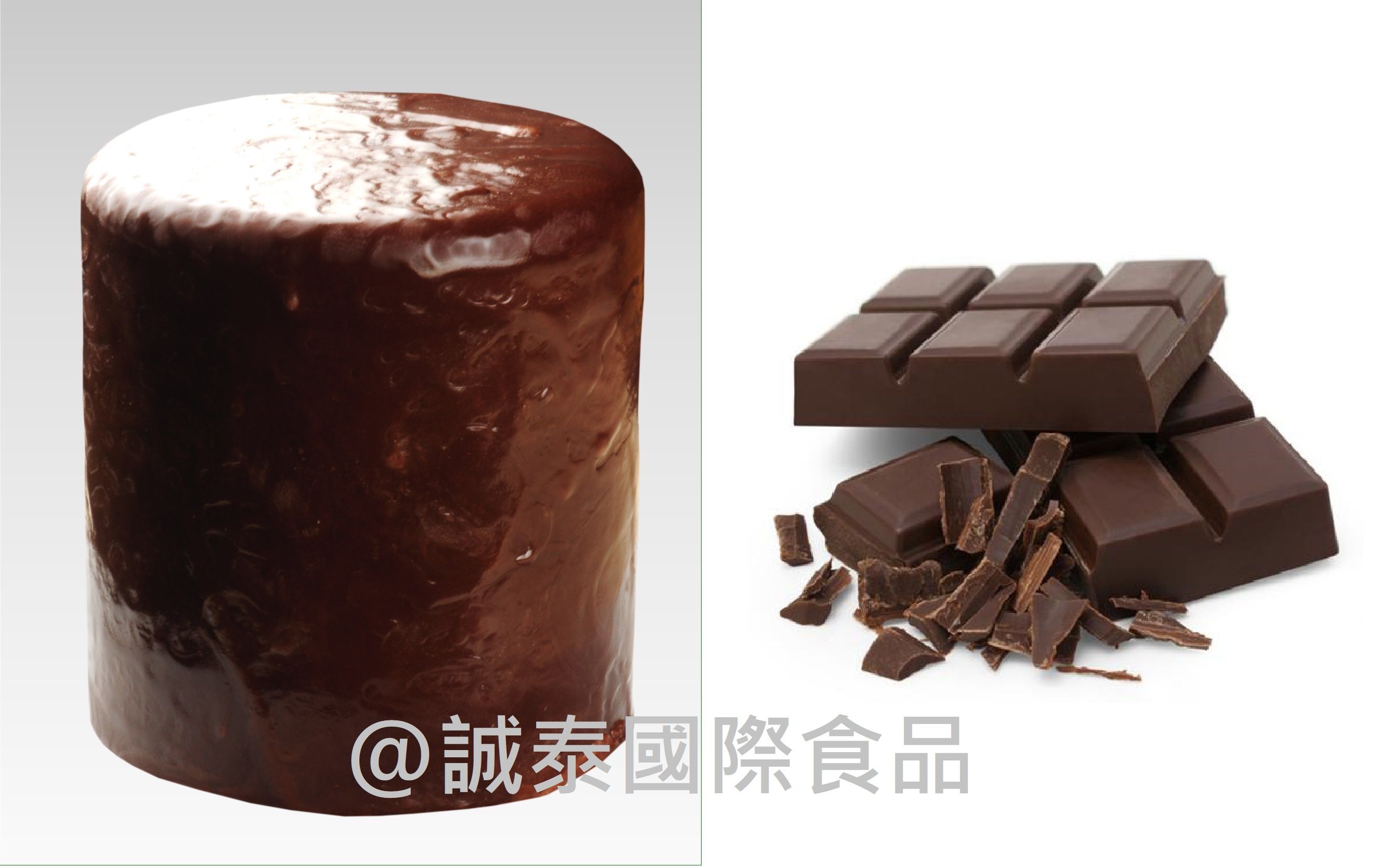  巧克力口味雪花冰磚，4顆/箱