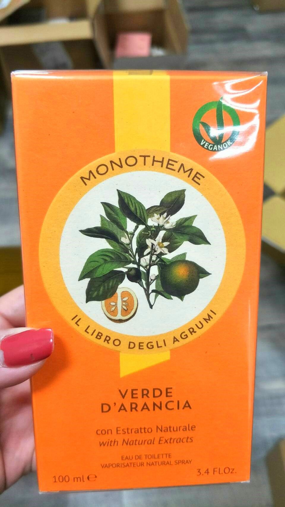 澳洲 代購 義大利 MONOTHEME 吟遊詩人 VERDE D’ARANCIA 綠橘 女性 淡 香水