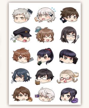 十三機兵防衛圈-A5刀模貼紙