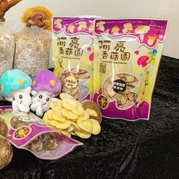 原味/芥末/黑胡椒 杏鮑菇酥【阿亮香菇園】