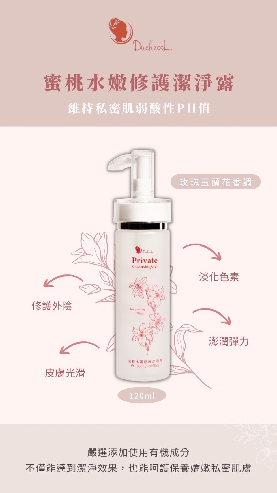 免運🍑蜜桃水嫩修護潔淨露