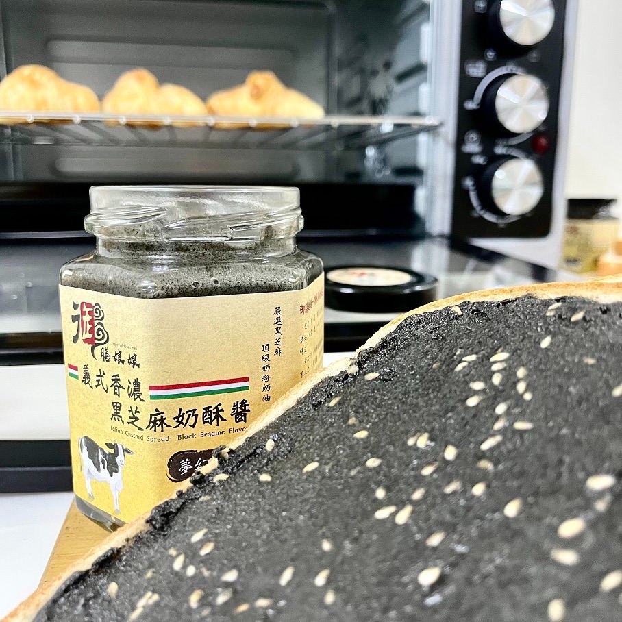 熱銷推薦❤️義式香濃黑芝麻奶酥醬✨商品介紹請點我