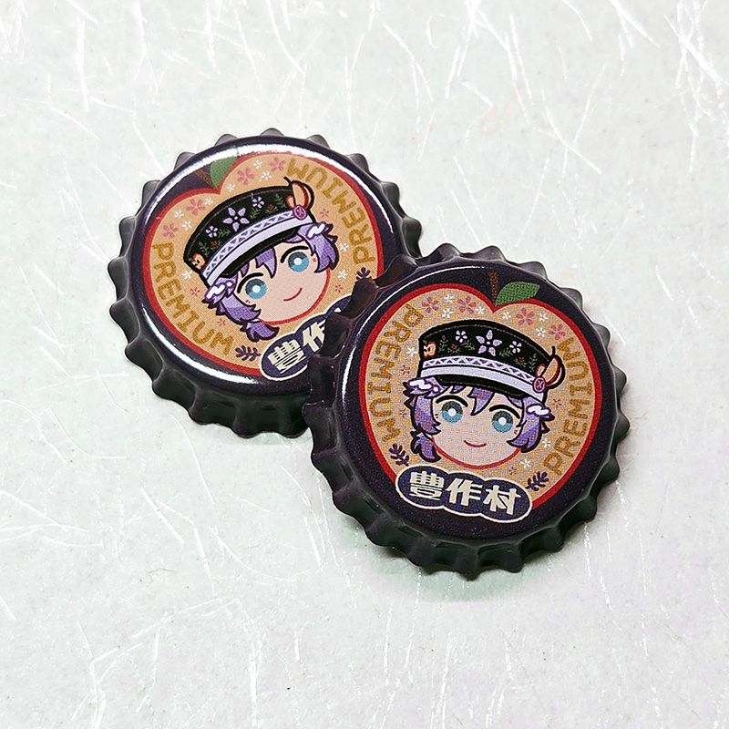瓶蓋徽章：活動エペル