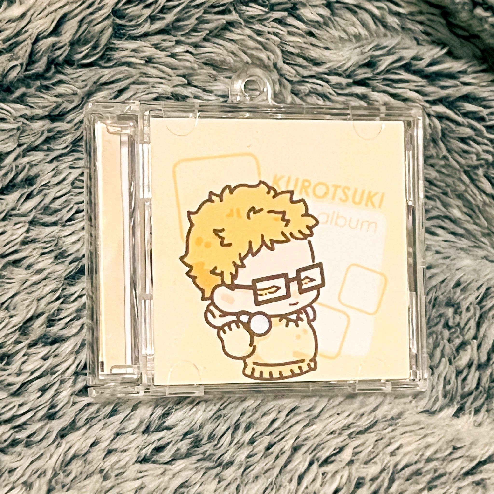 【排球少年】黑月CD吊飾
