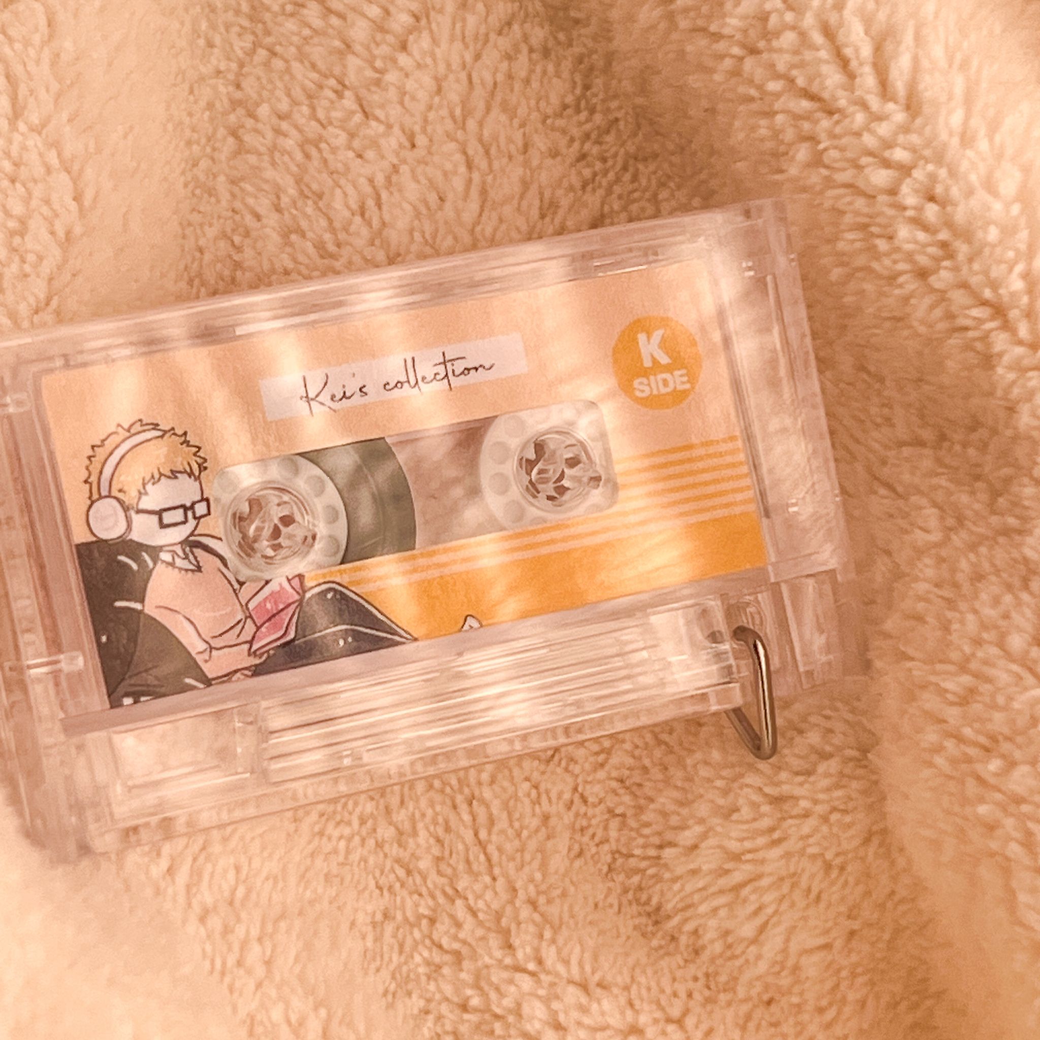 【排球少年】黑月錄音帶吊飾