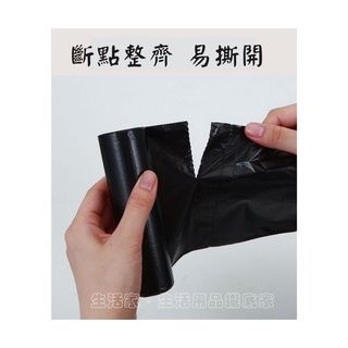 塑膠袋 垃圾袋 5卷一包 顏色黑色 一次性垃圾袋