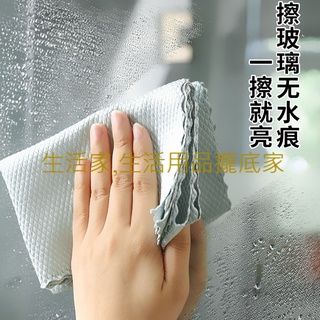 擦玻璃專用 魚鱗抹布 吸水抹布 不留痕 家務清潔布 廚房去油 無痕吸水 不掉毛毛巾