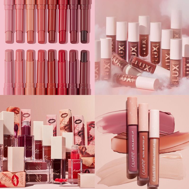 Colourpop各式唇彩 lux velvet 潤色唇膏 雲朵唇釉 ultra matte霧面唇彩 持久顯色 輕盈舒適