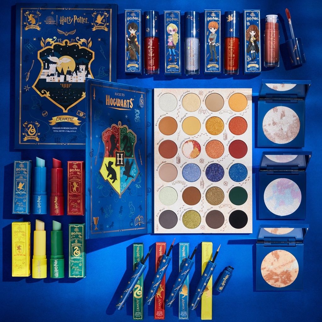 Colourpop 哈利波特彩妝聯名Harry Potter 24色眼影盤 眼線 唇彩 高光 妙麗 榮恩 高光 潤唇膏