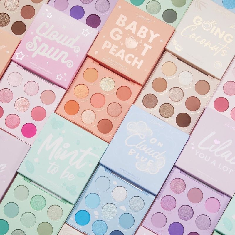 現貨💖Colourpop 9色眼影盤 平價眼影盤 珠光 霧面 金屬色 大地色 藍色 紫色盤 顯色 歐美彩妝代購