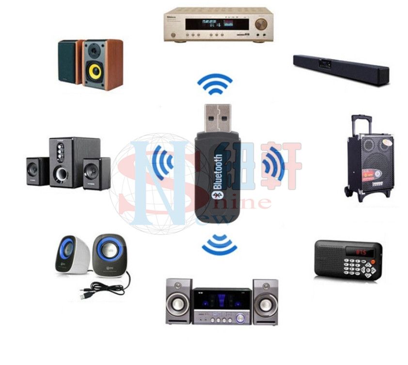 車載藍牙棒二合一雙輸出藍牙適配器USB無線音訊發射音樂接收器5.0