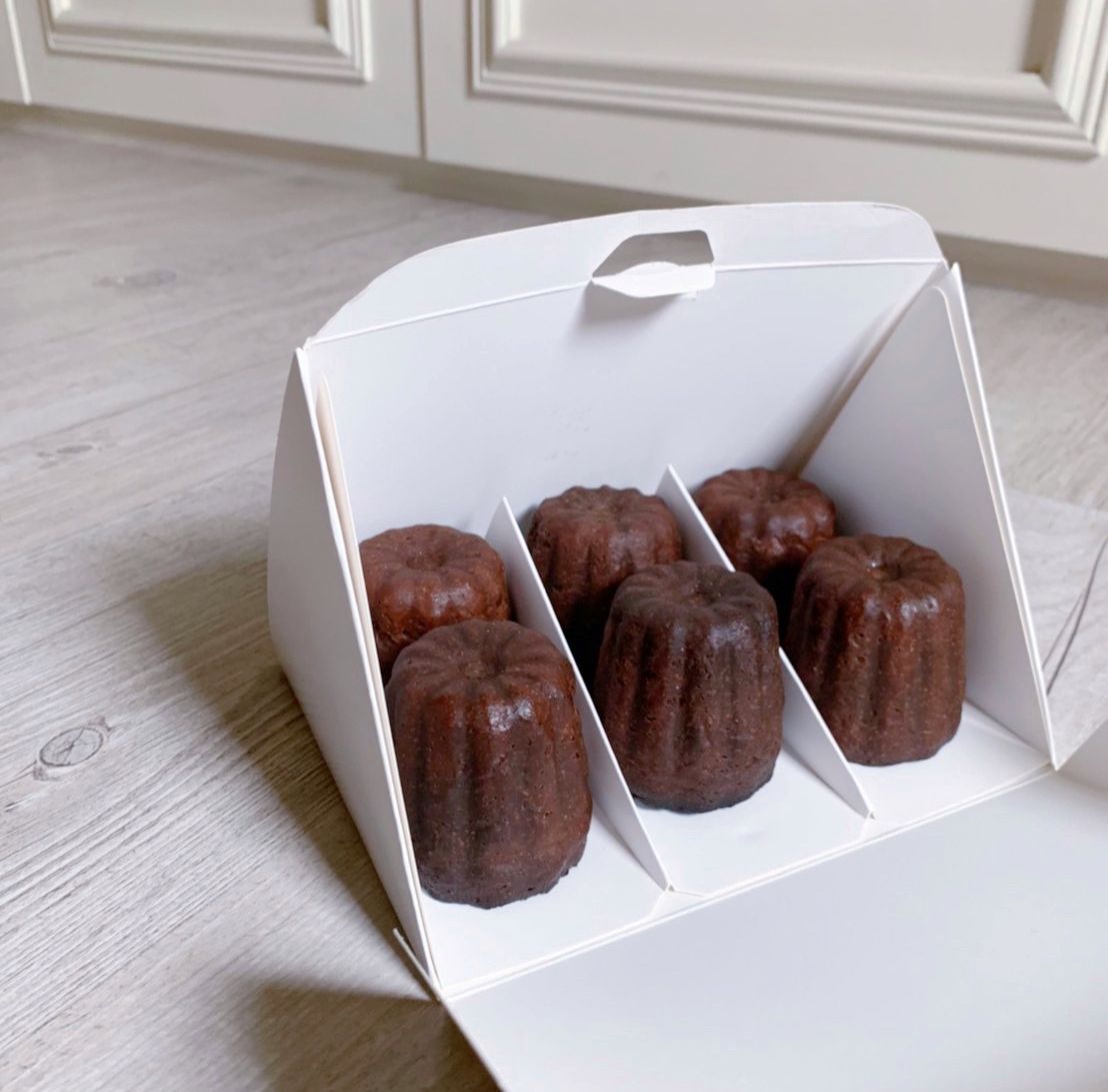 可麗露禮盒（六顆裝／請備註口味）