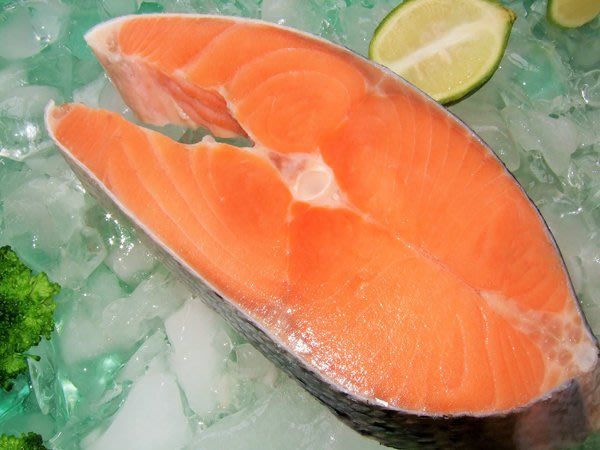 鮮凍鮭魚片