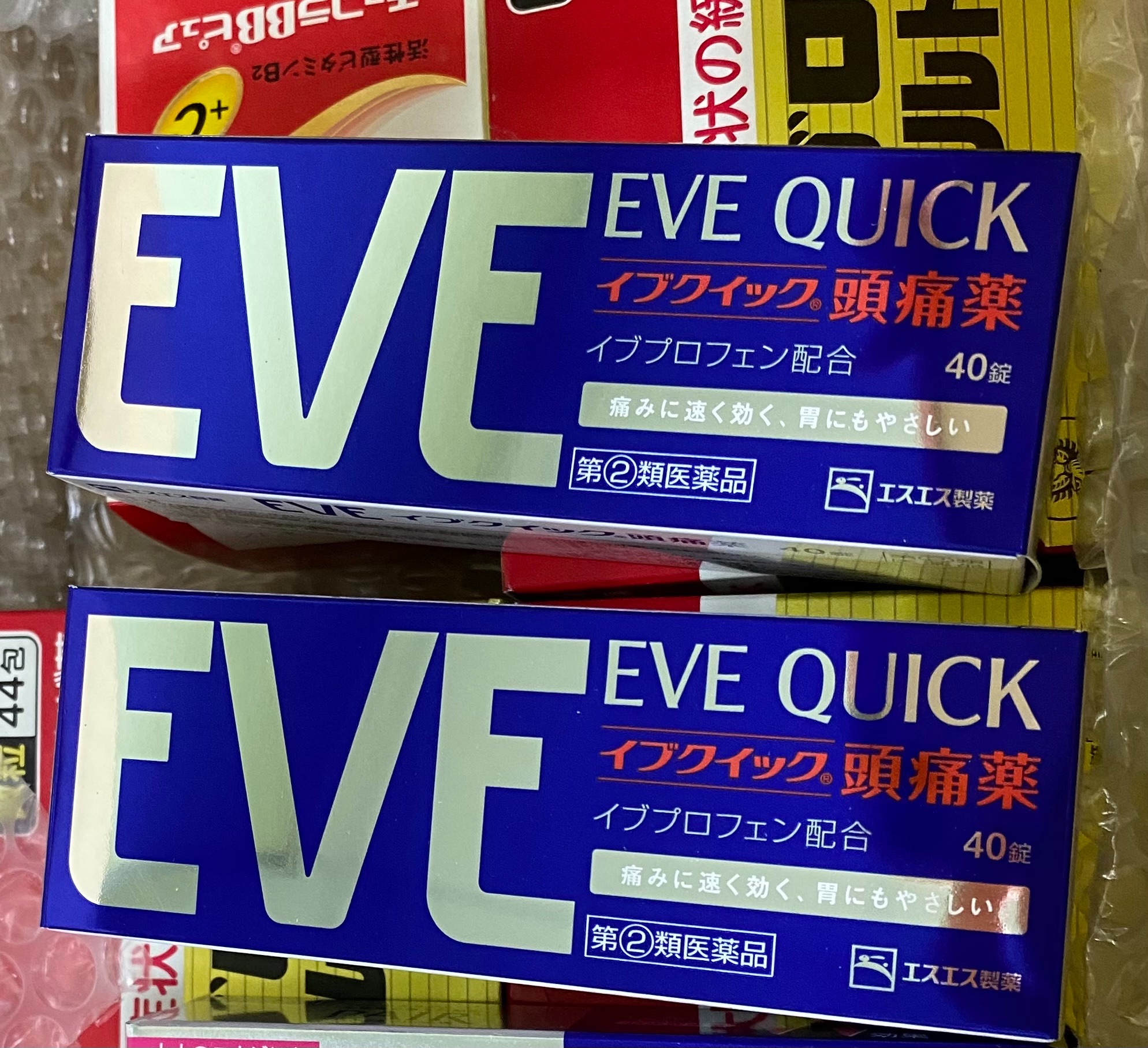 白兔牌 EVE QUICK頭痛藥 40錠