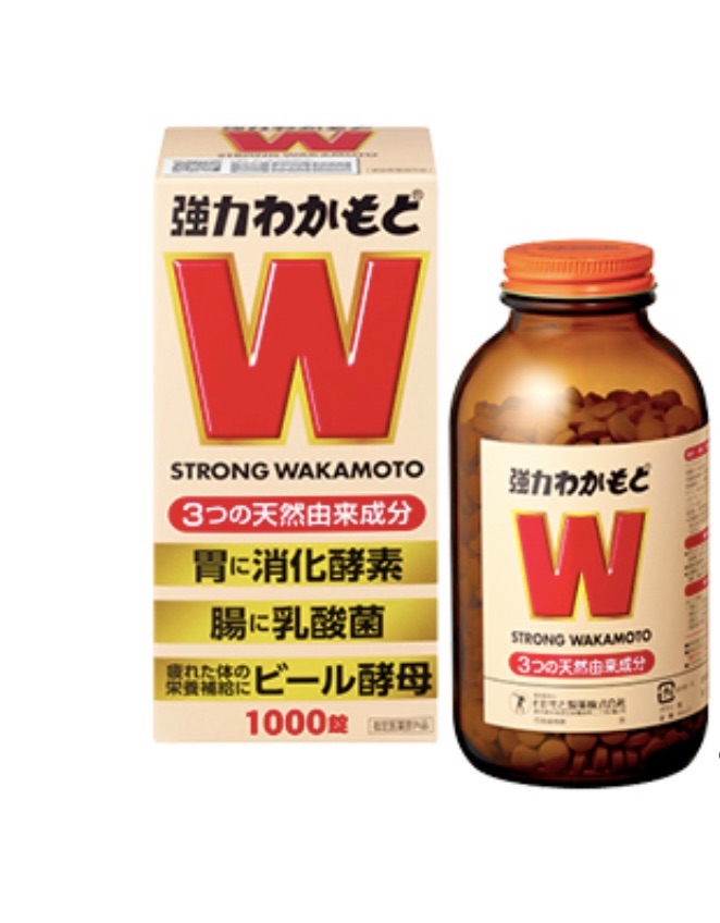 WAKAMOTO若元胃腸錠 1000錠