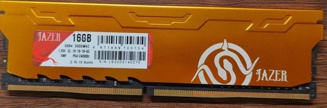 JAZER 16GB DDR4-3000 （桌機）