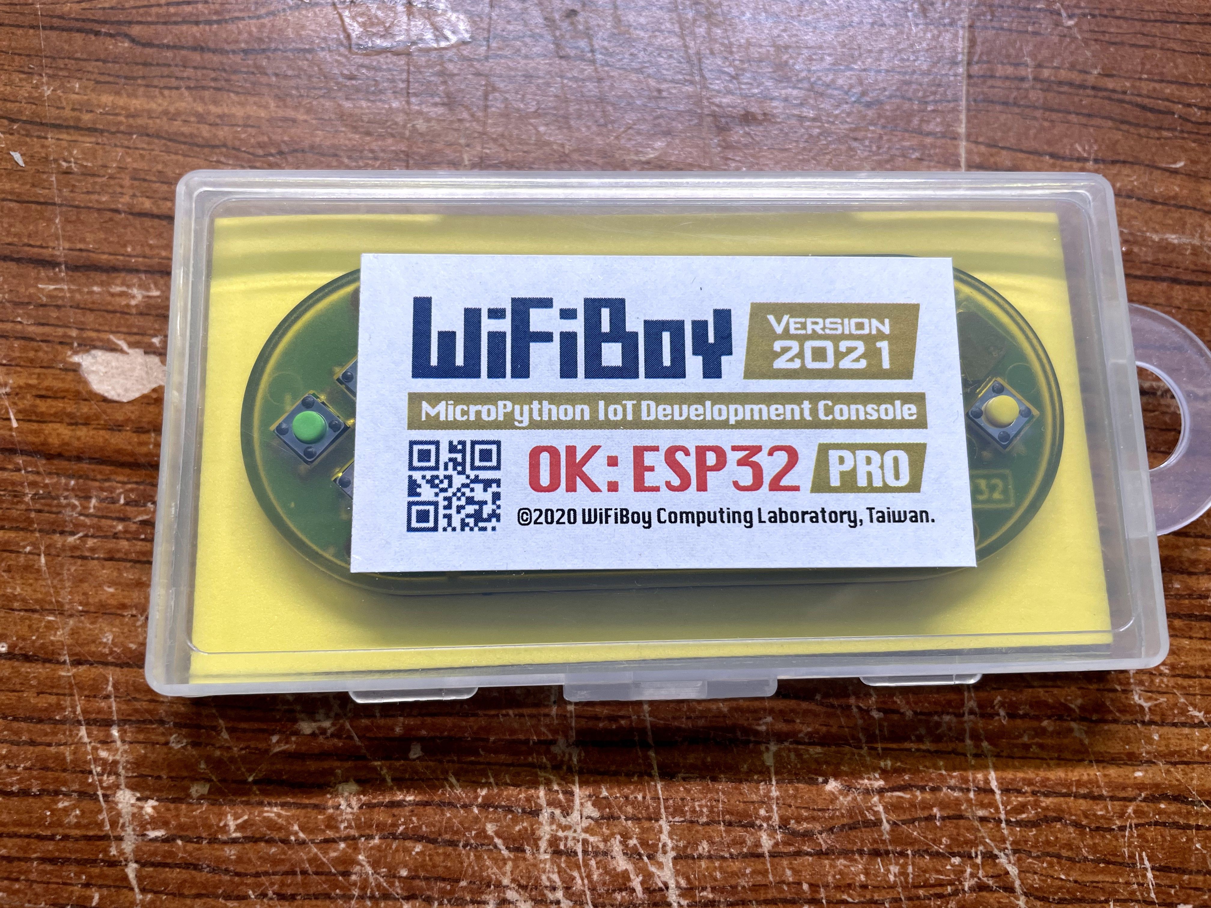 WifiBoy OK:ESP32