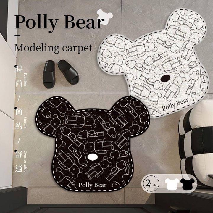 💮 Polly Bear造型地墊 💮