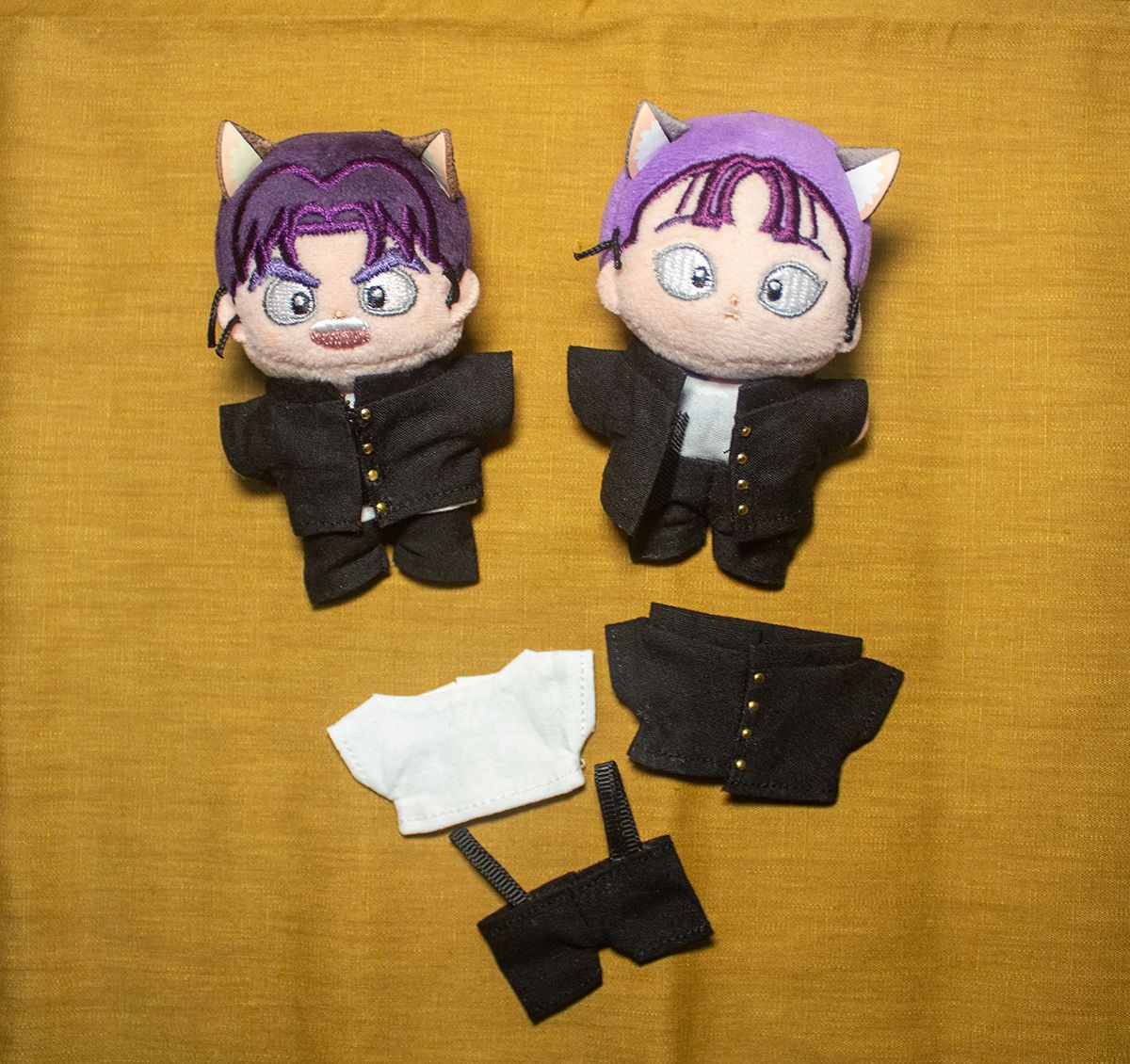 10cmぬい男高中制服（三件式）