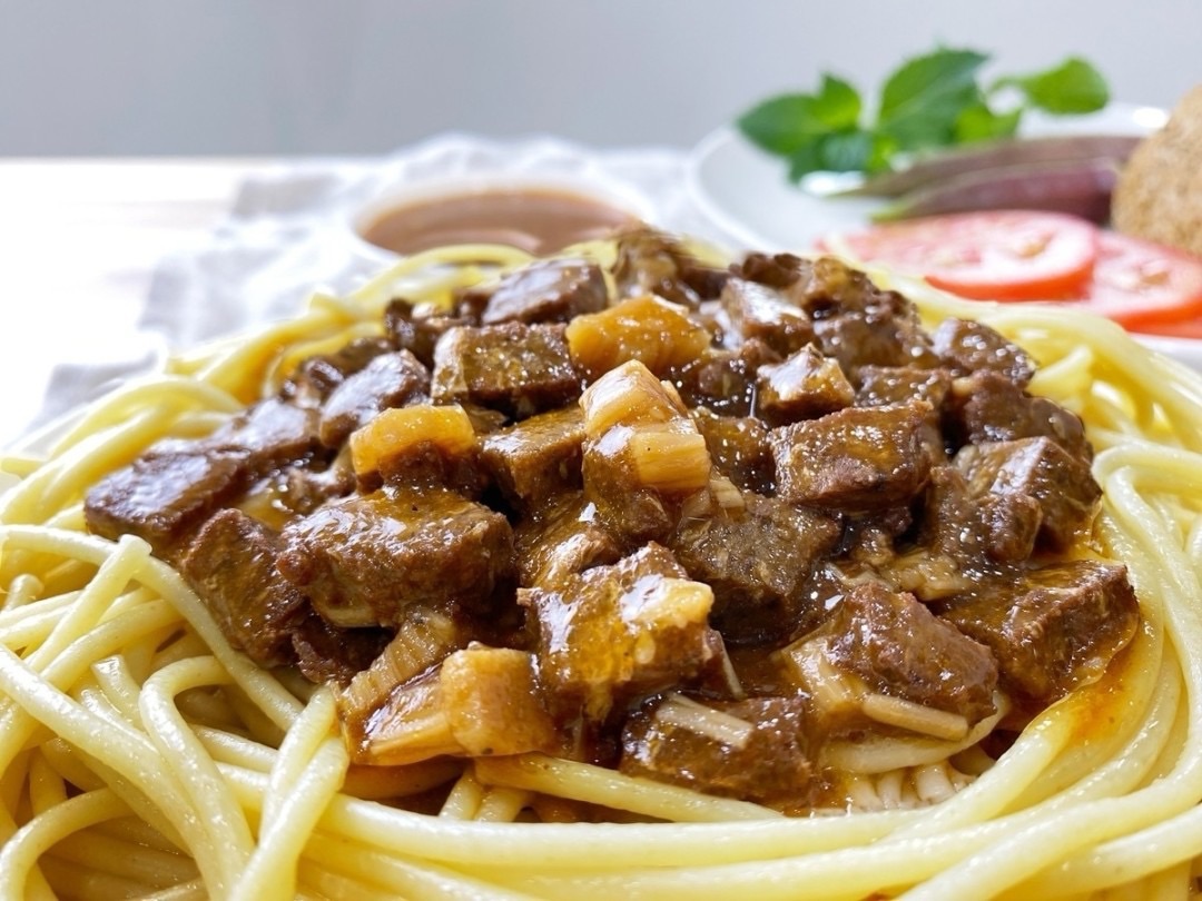 烏龍肉醬麵（全素）