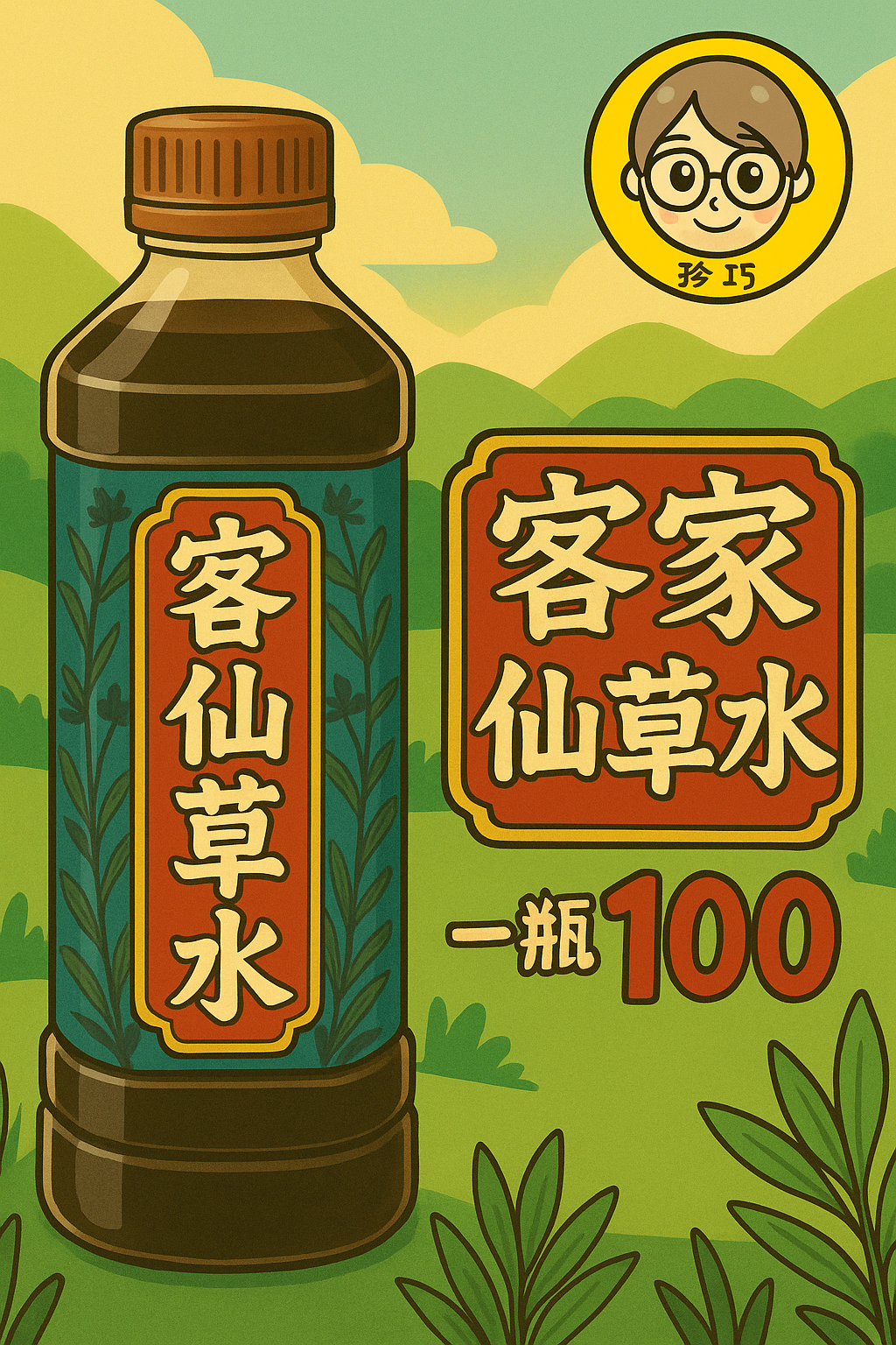 客家仙草水（全素）