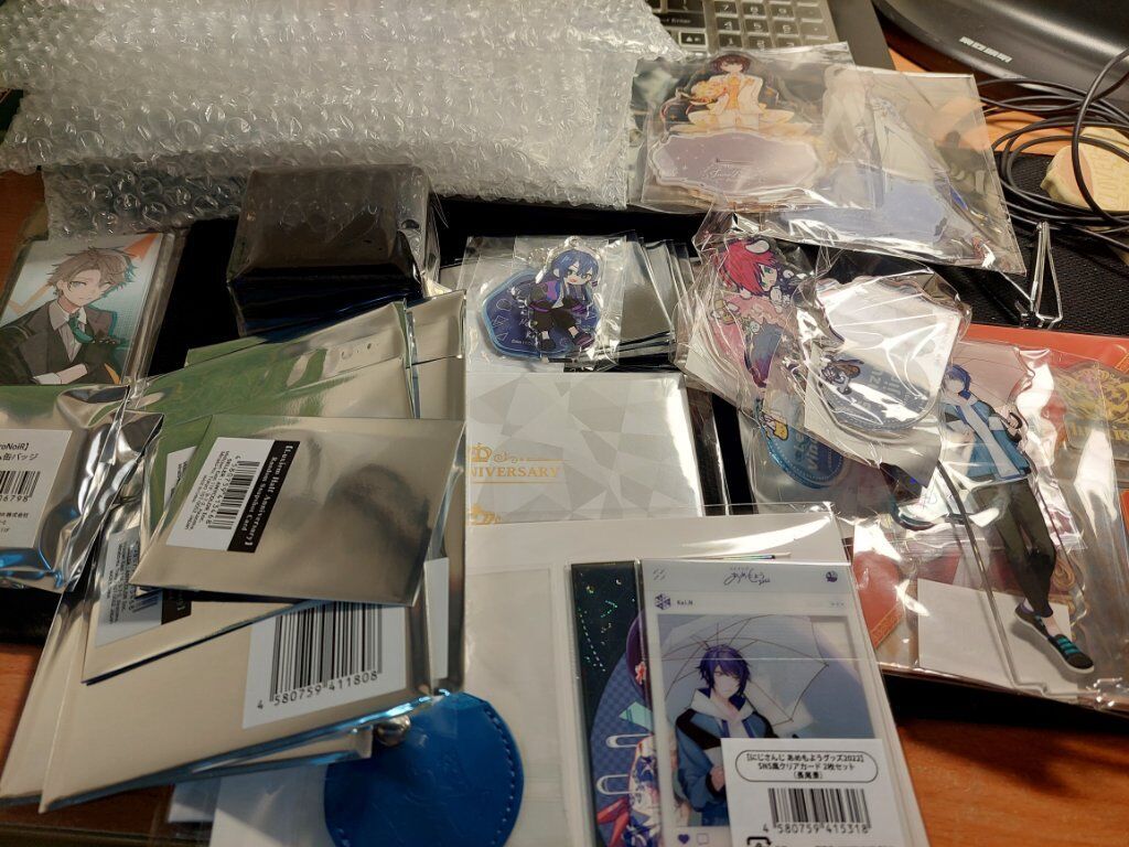 にじさんじ×サンリオキャラクターズ第3弾/ L團半周年（617團）/ にじさんじミニフィギュアコレクション第4弾