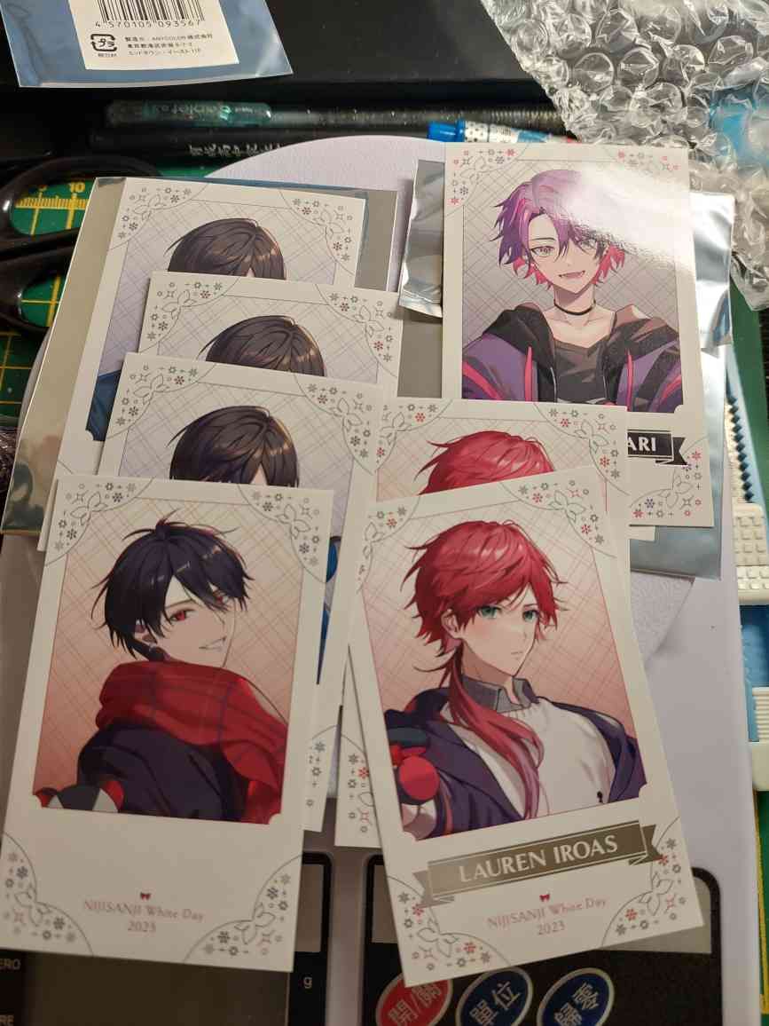 にじさんじホワイトデーグッズ2023 白情2023