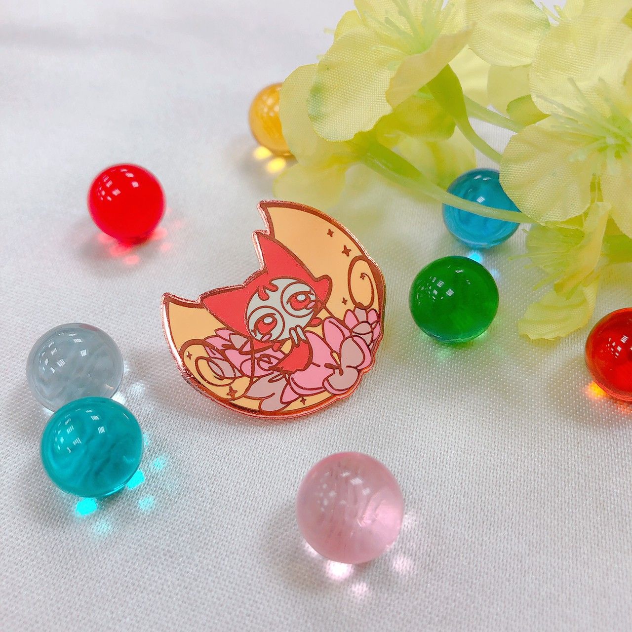 【同人】小魔女doremi 精靈金屬徽章＿蕾蕾