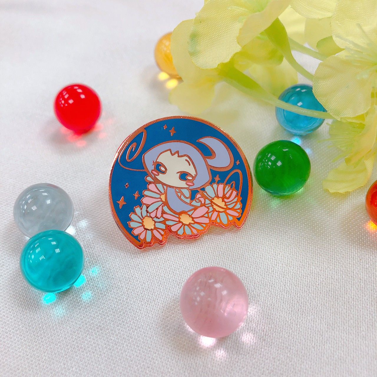 【同人】小魔女doremi 精靈金屬徽章＿樂樂