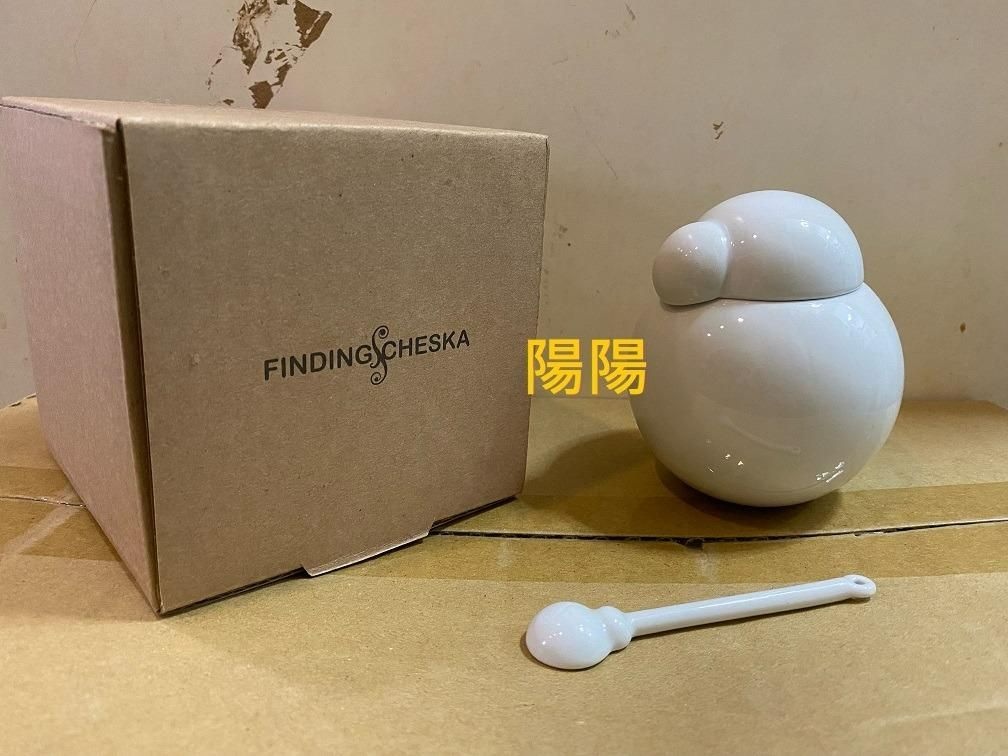 805.【陽陽小舖】Finding Cheska 泡泡時光糖罐 糖匙 Bubble茶具組 Bubble 糖罐 罐子 su