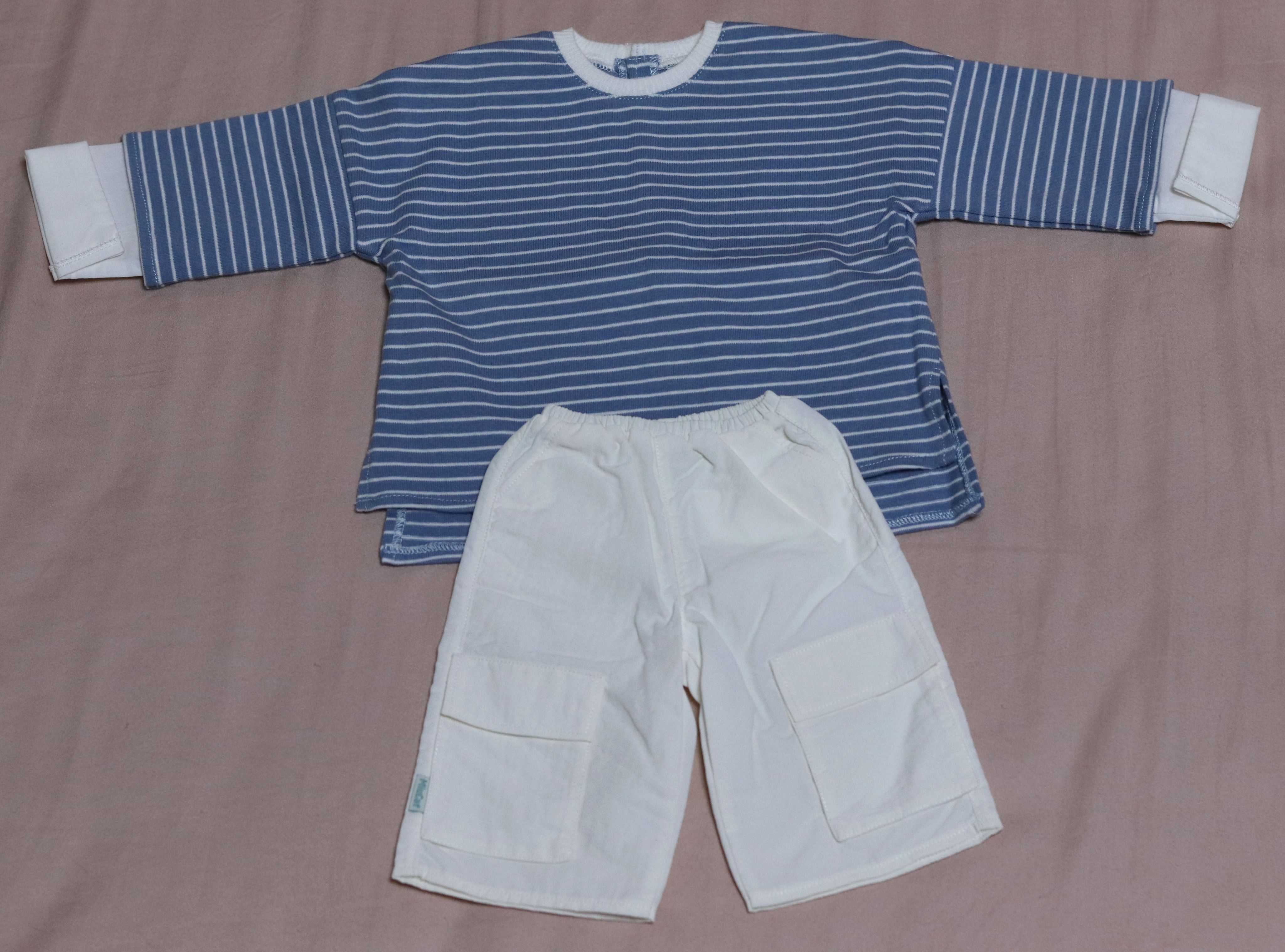 MiuCat喵柒人型屋-SD17尺寸 長袖上衣、短褲