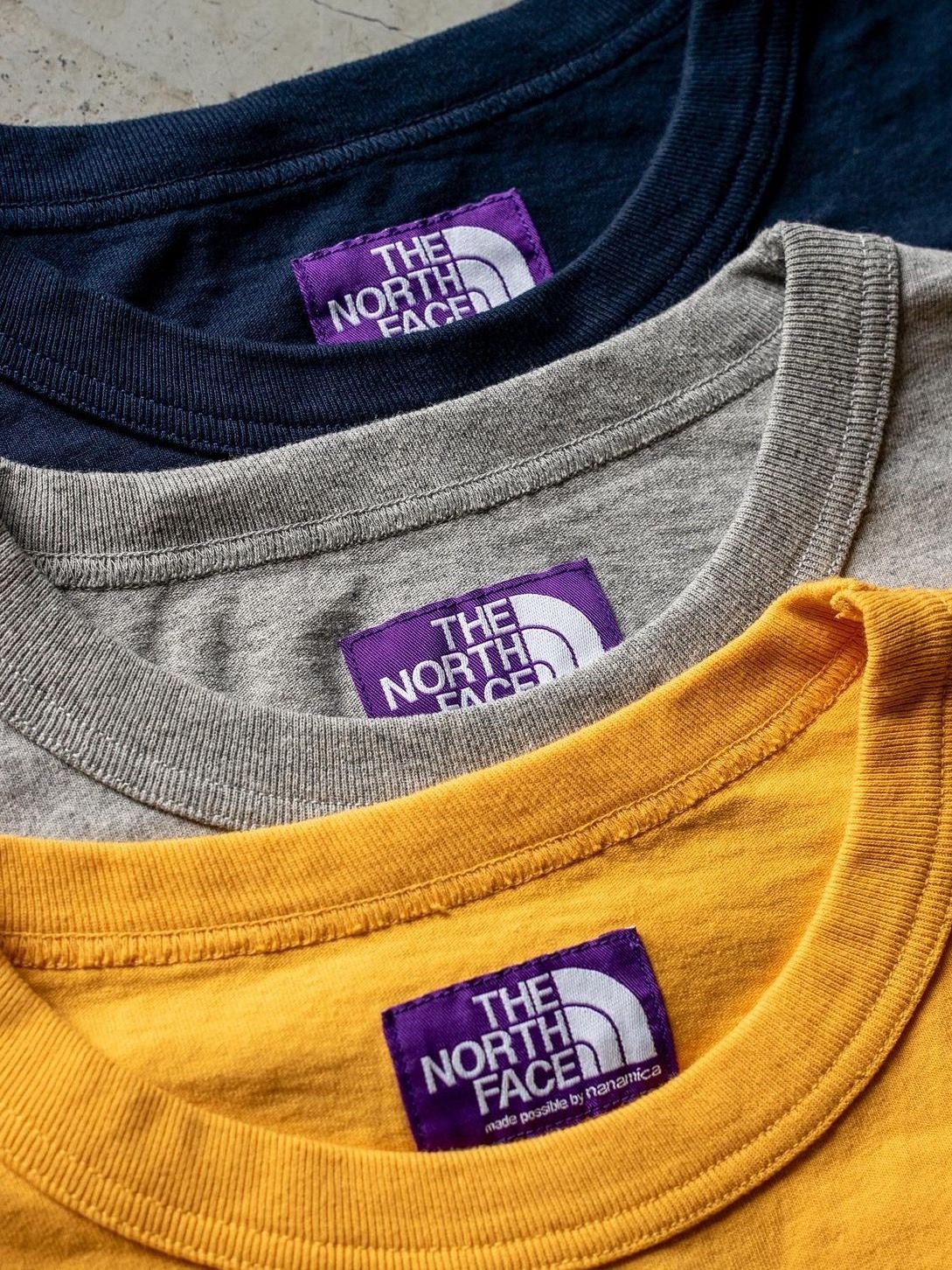 日本製 THE NORTH FACE PURPLE LABEL 紫標 7oz H/S Pocket Tee