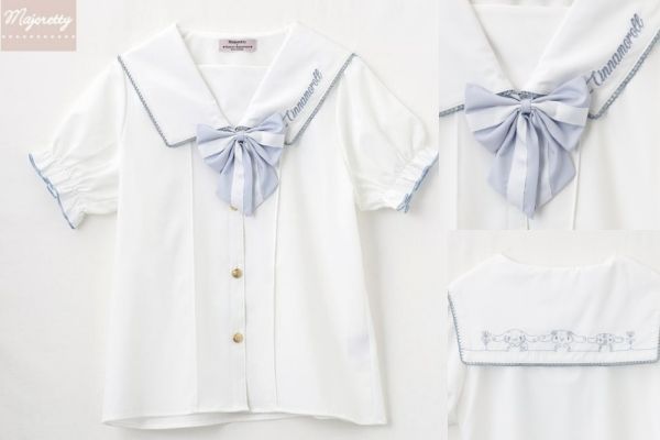 【Availx三麗鷗】制服系列-附蝴蝶結襯衫