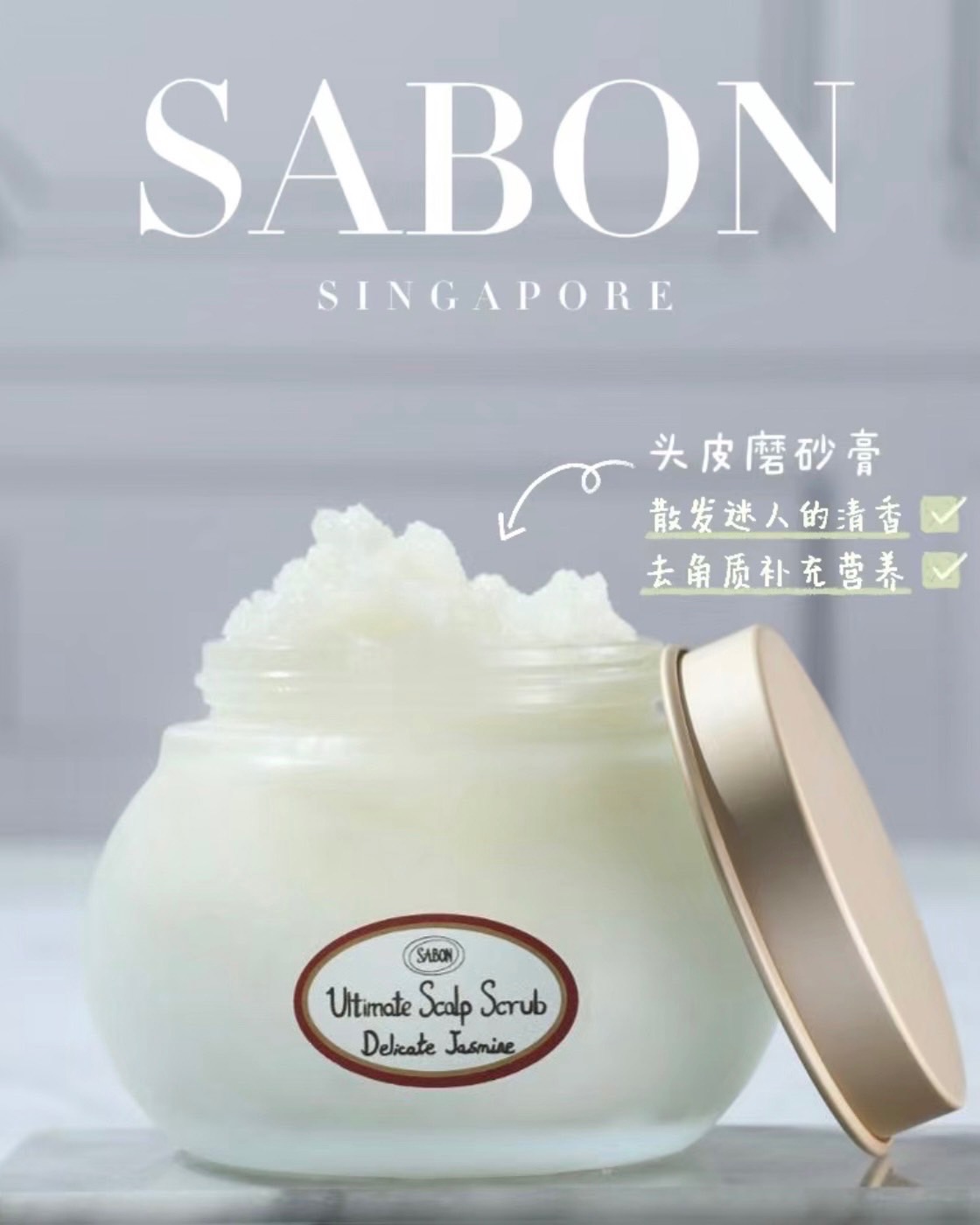 萬年缺貨款🇮🇱SABON  死海鹽頭皮磨砂膏300g