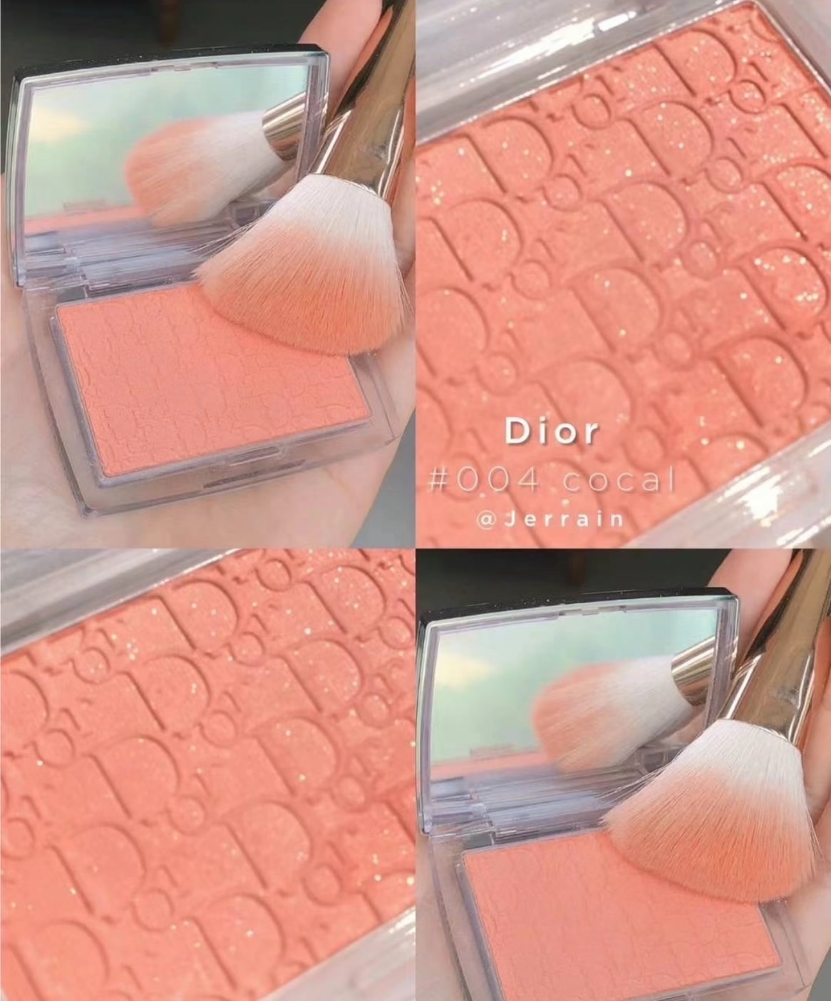 日雜風元氣少女🍊 Dior 迪奧 專業後台粉頰彩 #004