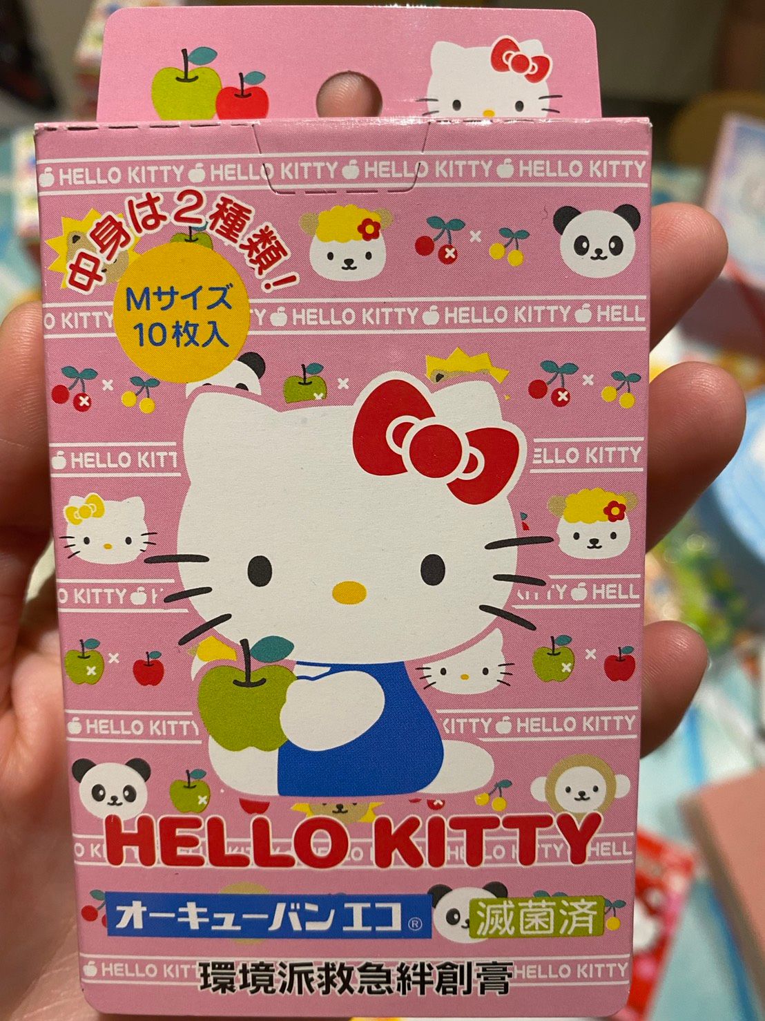 現貨 米其邦 HELLO KITTY 環境派救急OK繃 10枚 滅菌版 效期2024/04