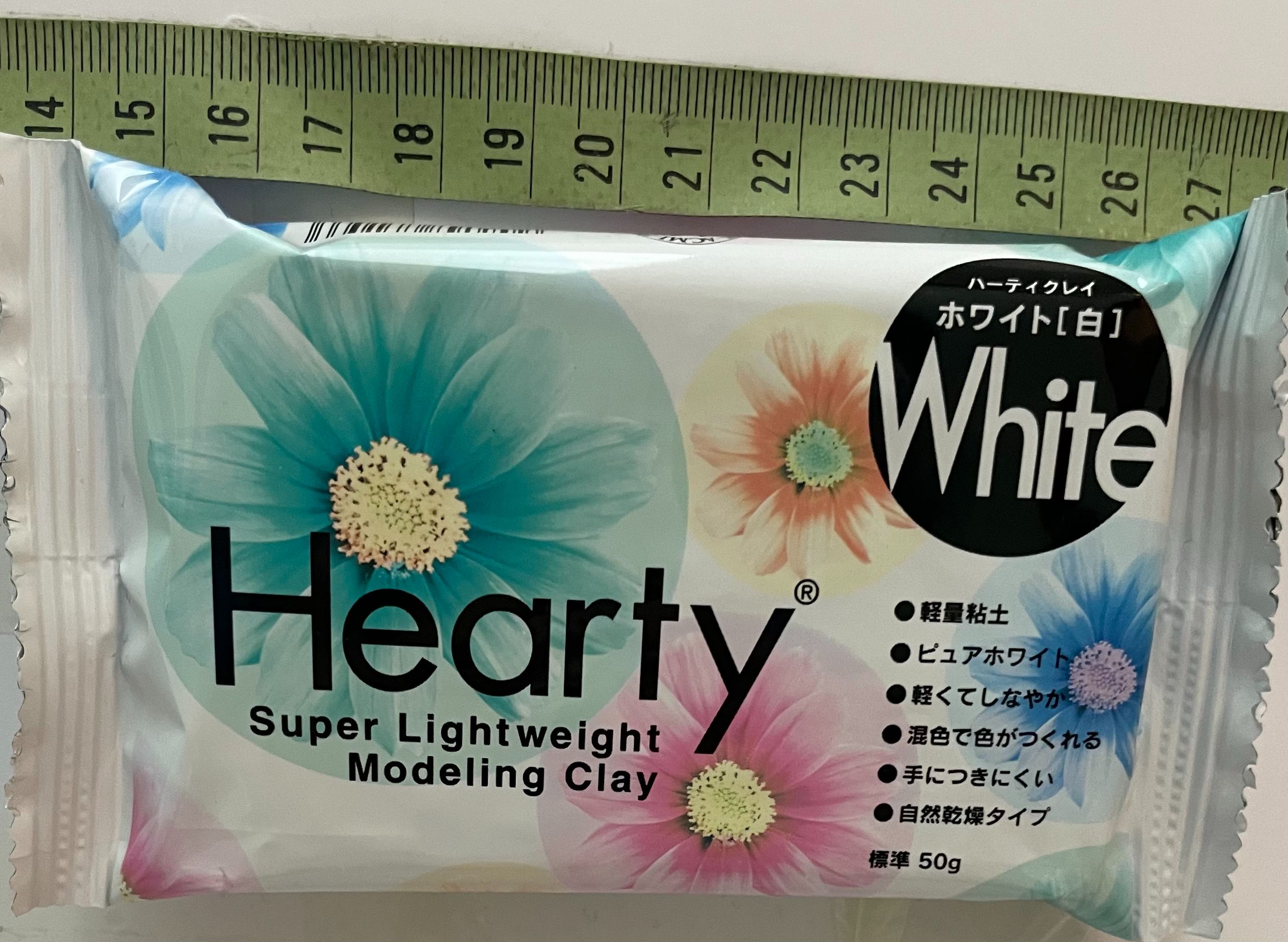 padico hearty white 輕量黏土 超輕土