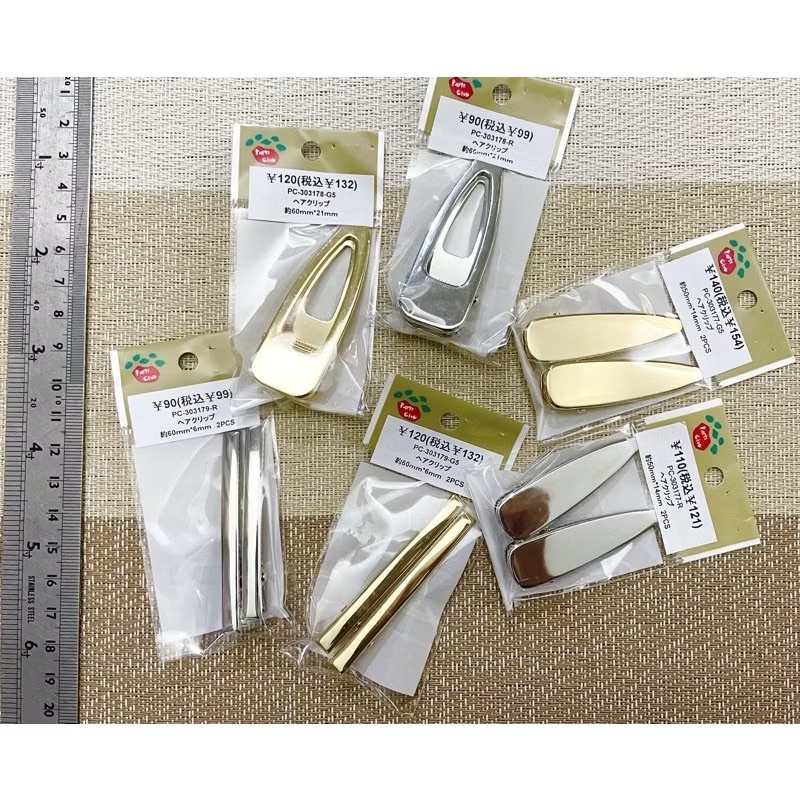 partsclub 髮夾 金具