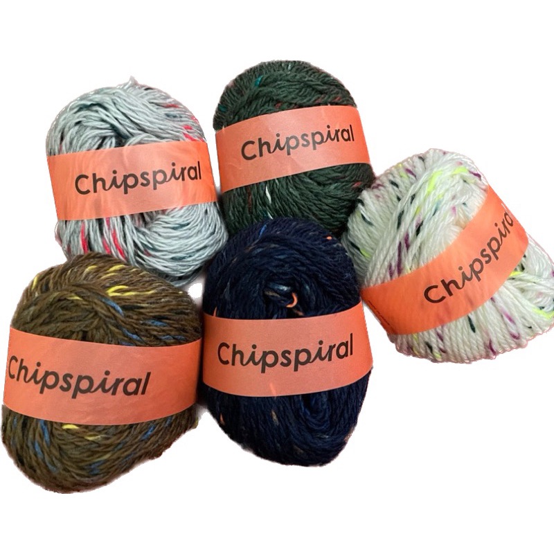 daruma chipspiral 毛線 橫田