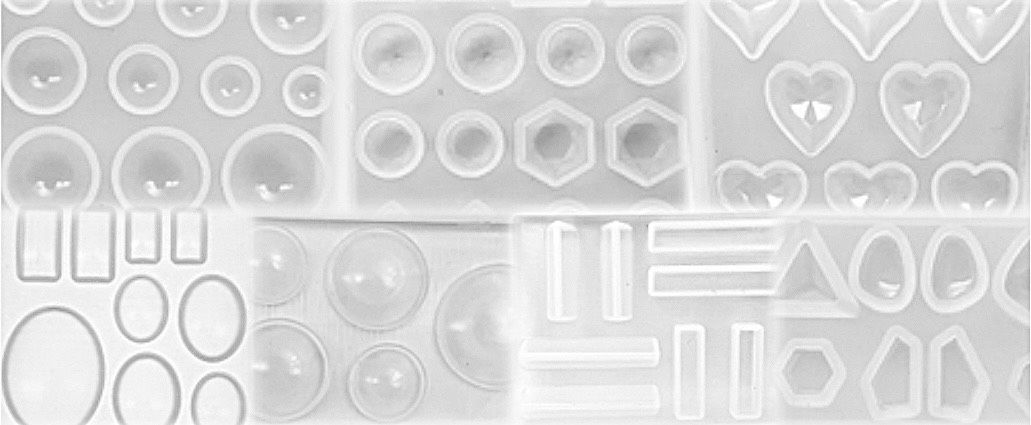 partsclub 基本 萬用 常見 模具 愛心 圓形 半圓 長方 橢圓 切割六邊 三角 水滴 菱形 星星