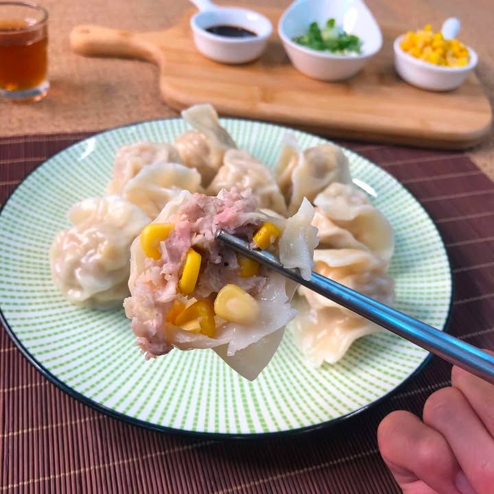 黃金玉米豬肉水餃