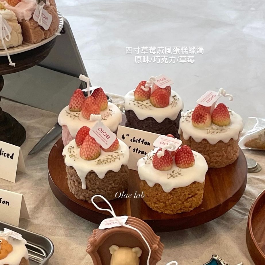 貓咪＆小熊美式軟餅乾香氛蠟燭