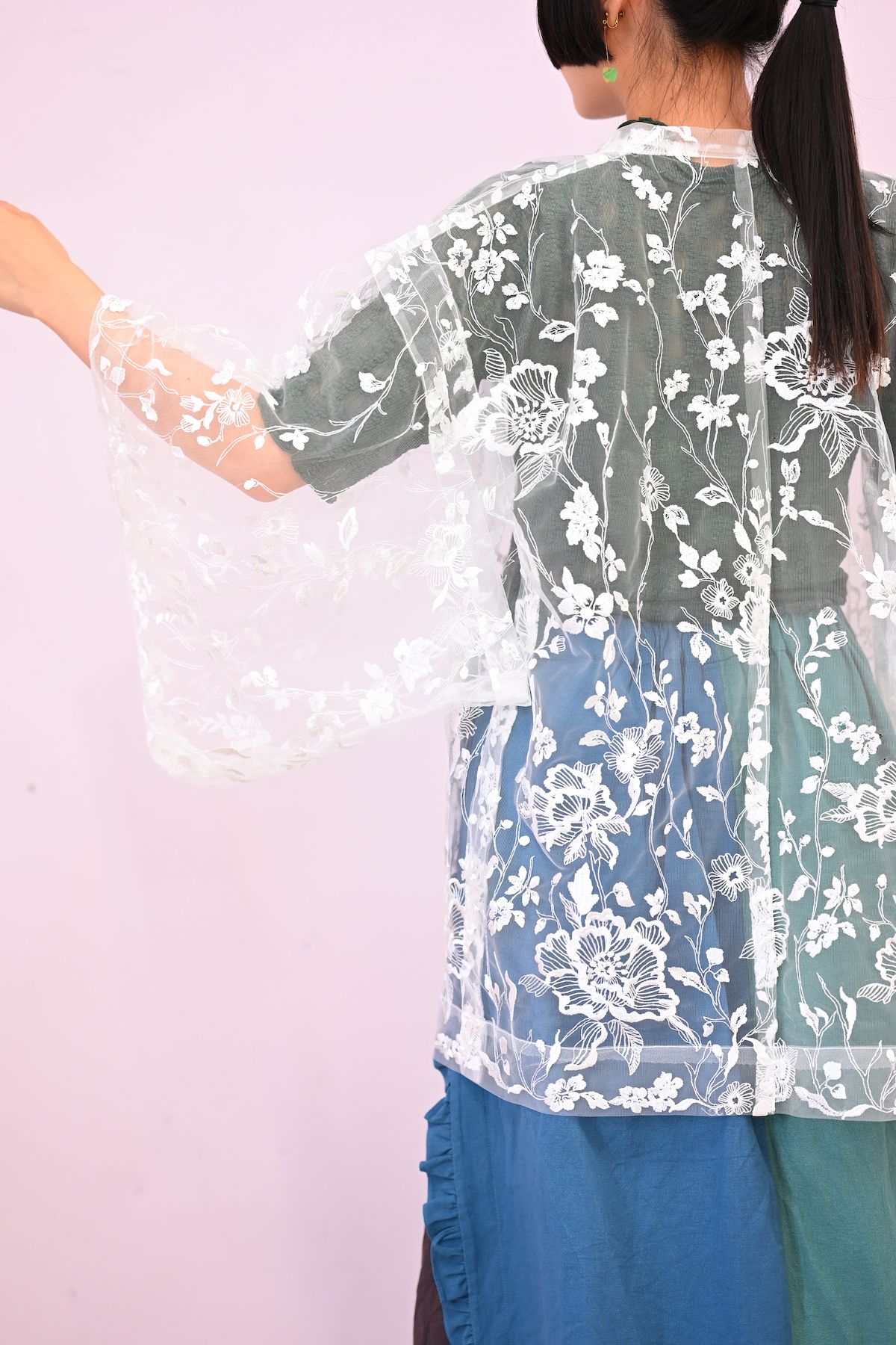 新品-蕾絲羽織系列-微光花束