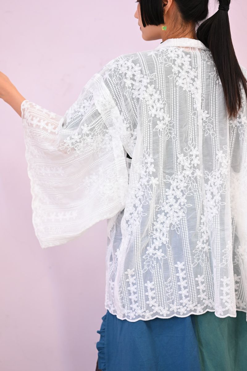 新品-蕾絲羽織系列-靜謐花園