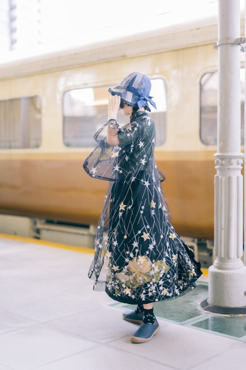 新品-蕾絲羽織系列-星夜魔法