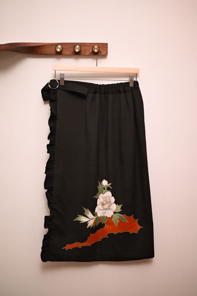 新品【雲霞白牡丹】和改-多搭配罩裙系列