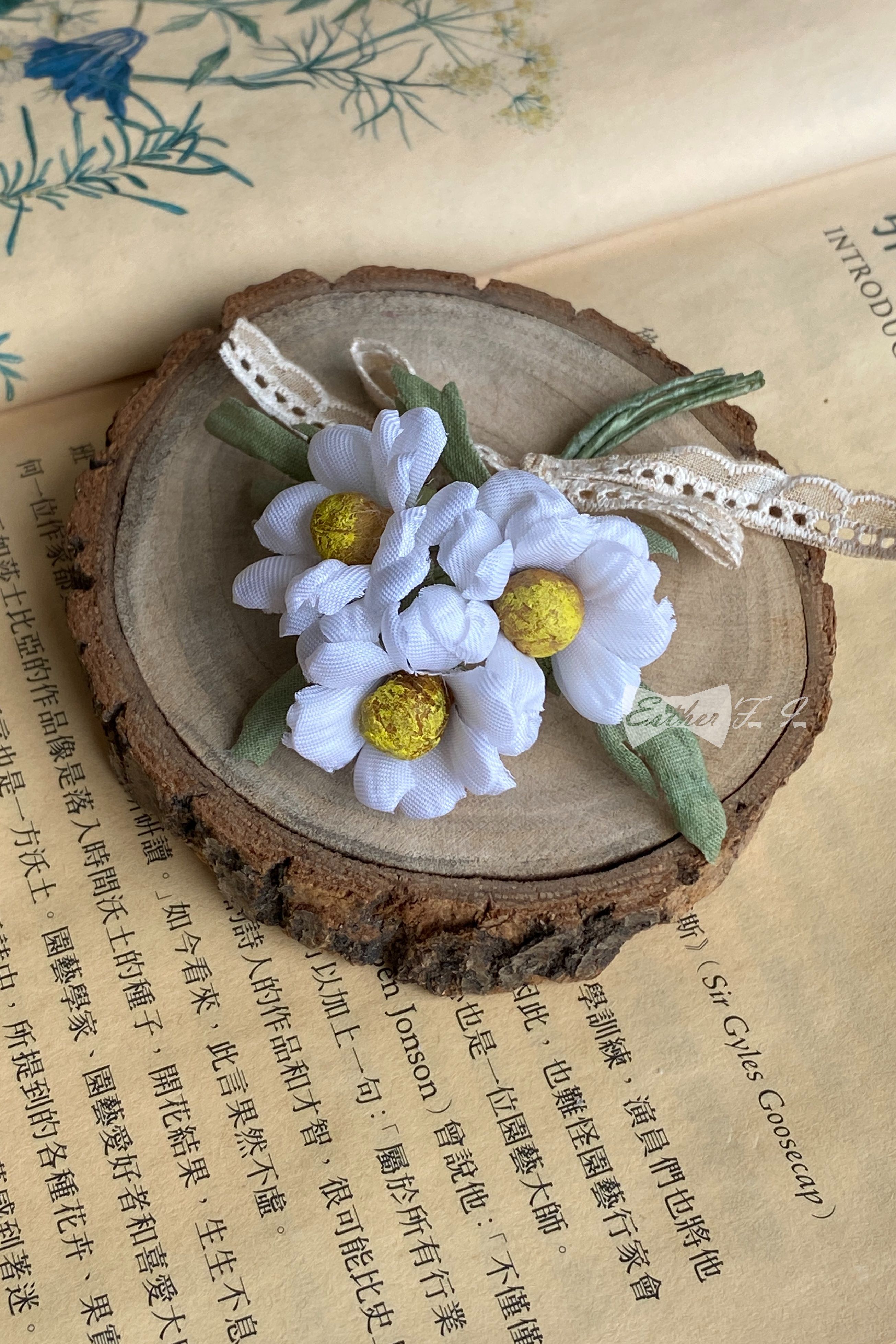 EFI日式燙花的枝花現貨