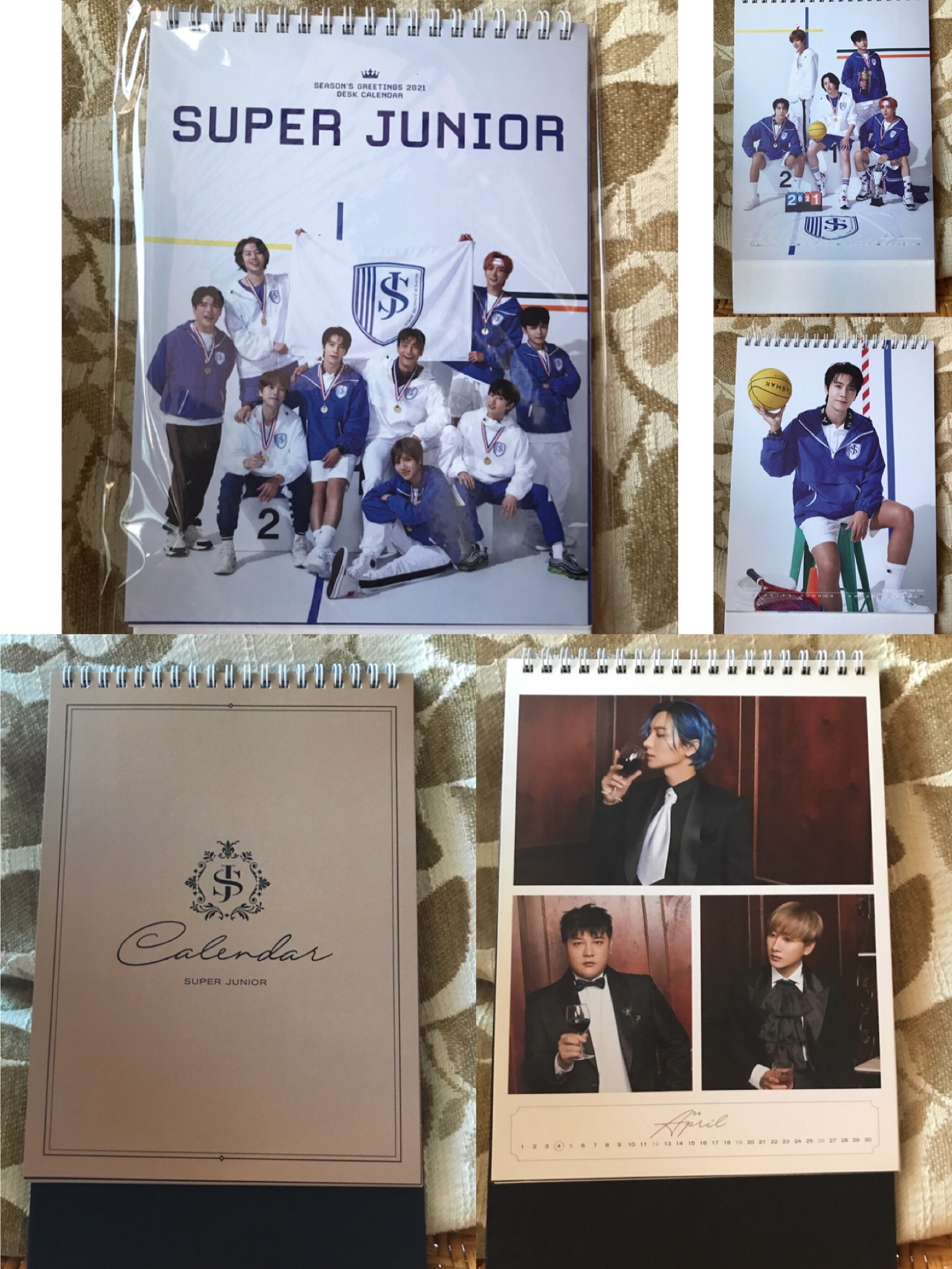 super junior 2020+2021年曆 座曆
