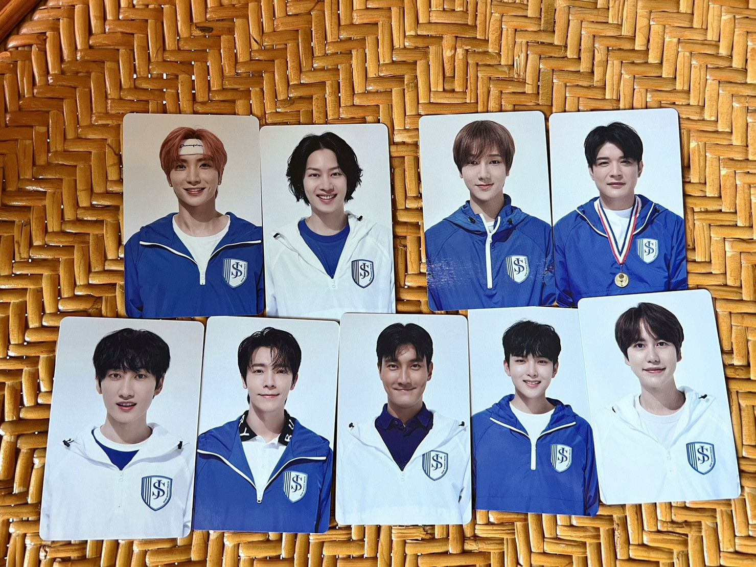 Super Junior 2021年曆全員小卡