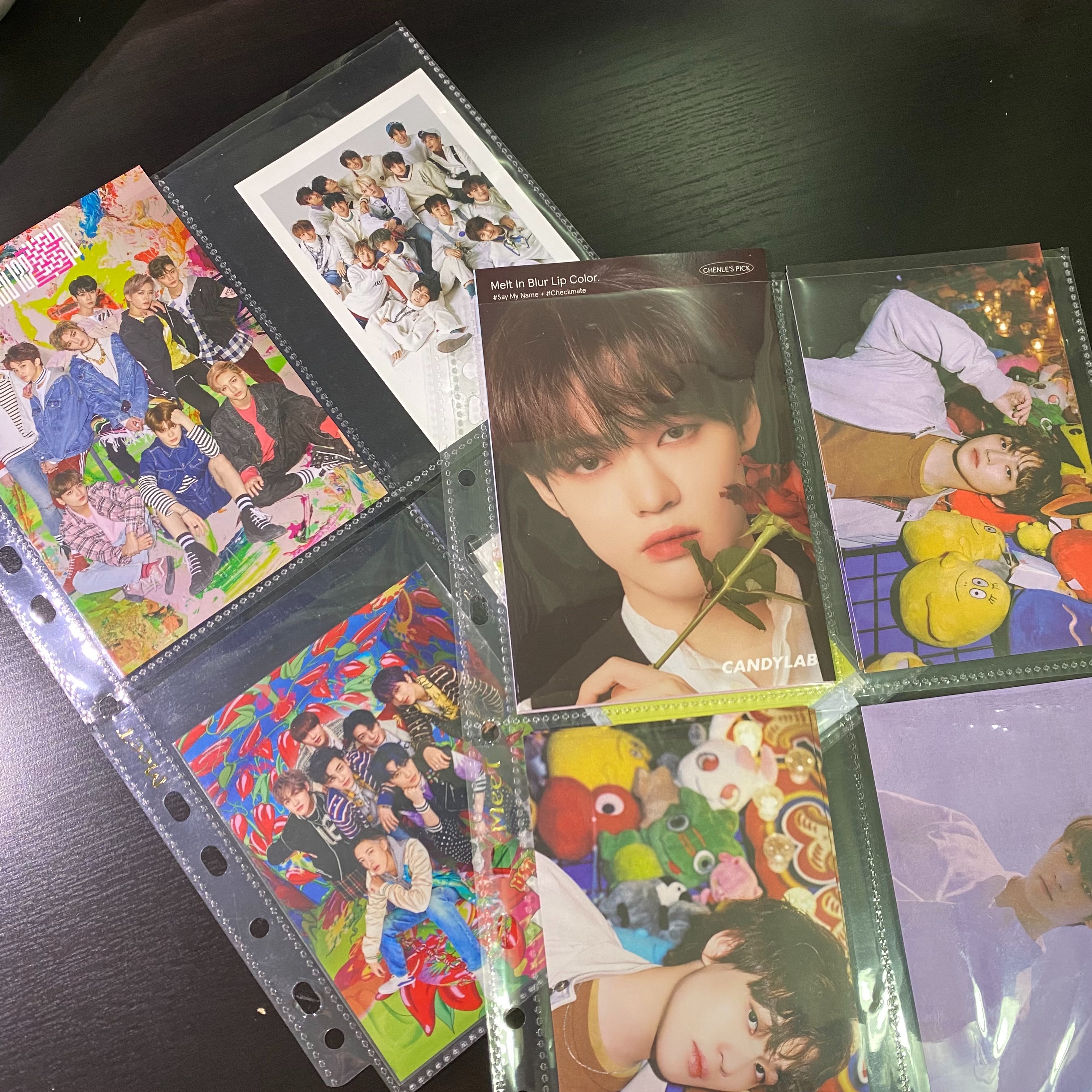 明信片直式四格卡頁